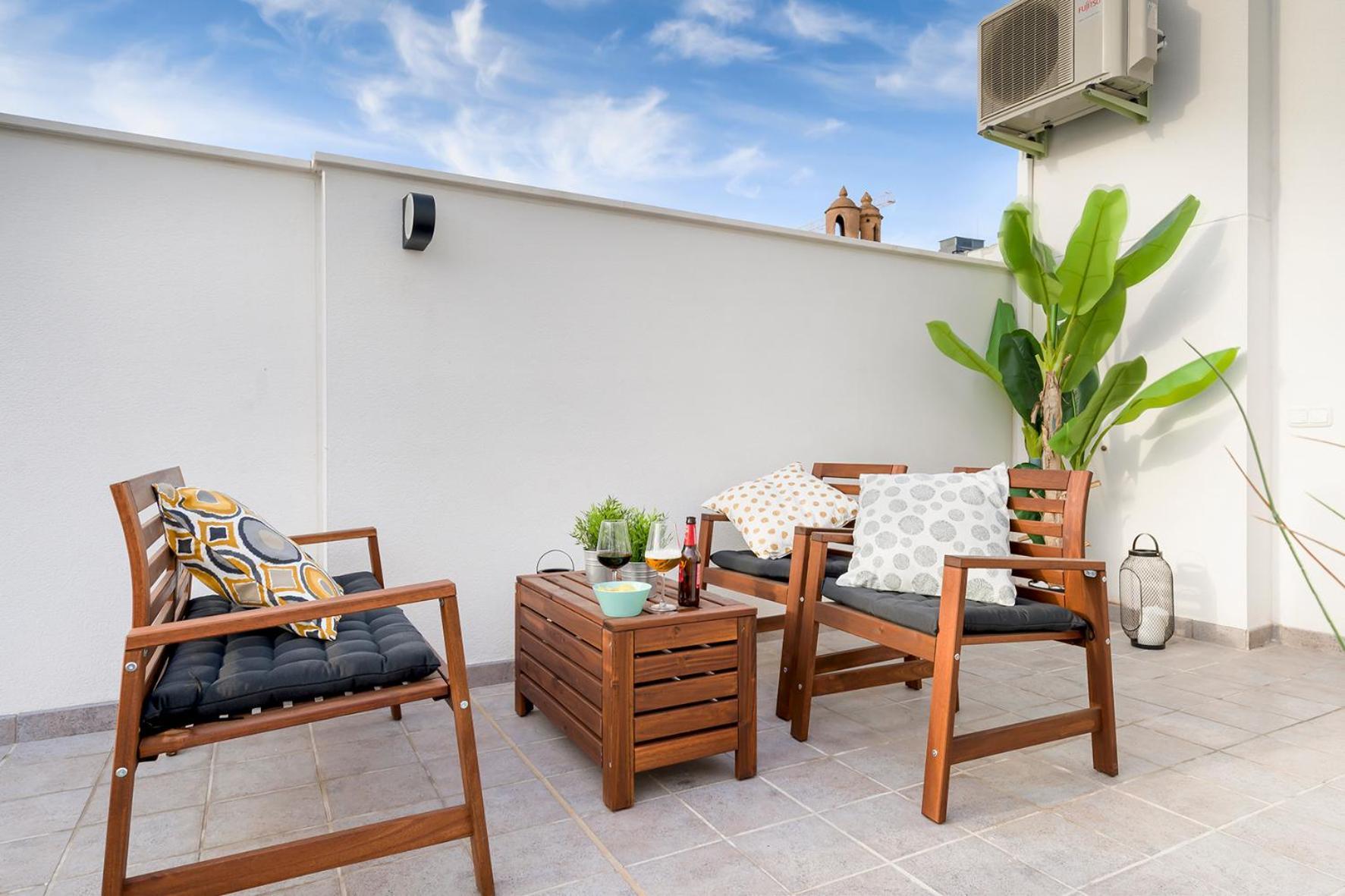 מאלגה Apartamento Lujo Ancha Del Carmen מראה חיצוני תמונה